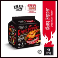 COD DAEBAK Ghost Pepper Spicy Chicken Bundles 4x129g / DAEBAK Ramyeon 5 packs