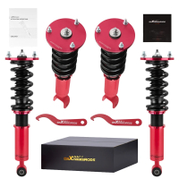 CJ7F โช้คอัพปรับความสูงได้ เหมาะสำหรับ Toyota Supra A80 93-98 และ Lexus sc300 โช้คอัพหน้าและหลัง ชุด