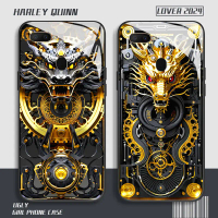 Sarung Telefon, Sarung untuk OPPO A7A5sA12s A11k F9 A7X REALME2 Pro, Kaca Naga Mekanikal, Sarung Ker