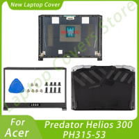 Laptop Housing Cases For Acer Predator Helios 300 PH315-53 LCD Back Cover Front Bezel Bottom Case Replace