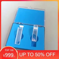 Quartz Cuvette Spectrophotometer Kuvet Pasir Kuarsa Bahan Cuvete UV VIS Spektrofotometer Cuvet Temuk