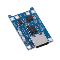 Jenis-C TP4056 18650 Lithium Battery Charging Board 5V 1A Modul Perlindungan