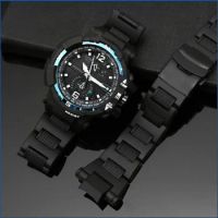 Plastic Watchband for Casio GW-A1100FC GW-A1000 GW-4000 GA-1000 Watch Strap High Quality Mens Sport Wristwatches Bracelet