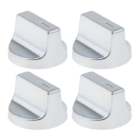 Tombol Atas Dapur, Set 4Pcs, Aksesori W11517331, Tombol Julat W10850027 Wec310S0LS0