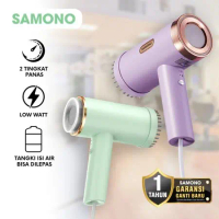 SAMONO Garment Steamer SW-GSG120 Hemat Daya Sterilisasi Kuman Setrika Uap Ergonomis Ungu & Hijau 120