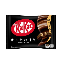 【Nestle 雀巢】KitKat濃黑巧克力口味10入