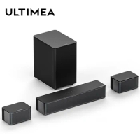 ULTIMEA 320W 5.1 Soundbar for Smart TV,3D Surround Sound System,Sound Bars for TV with Subwoofer and Rear Speakers