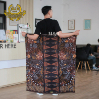 Sarung batik pekalongan motif sekar ningrat kain rayon super bisa pria wanita santri putra putri Teb