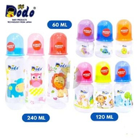 Botol Susu Anak Bayi DODO BABY Streamline 60ml / 125ml / 250ml Bonus Dot Nipple 125ml
