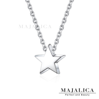925純銀項鍊 Majalica 星星 小立方項鍊 送刻字 附純銀鍊 鎖骨鍊 女項鍊 聖誕禮物