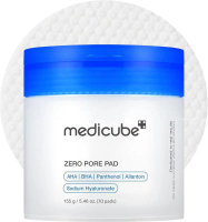 【Buy One Get One Free】 แท้ 100%[medicube] Zero Pore Pad 2.0 70pads /155g แผ่นโทนเนอร์ Toner\t\t\t\t\