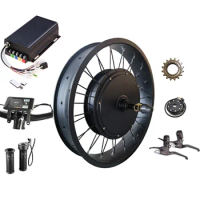 72V 5000W Electric Bicycle Brushless Hub Motor Ebike Conversion Kit