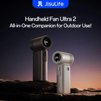 JisuLife Ultra2 Portable Handheld Fan | 5-in-1 USB Mini Kipas Tangan Turbo with 100 Speeds, 9000mAh 