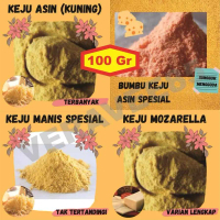 Bubuk Minuman Keju Milky, Keju Greentea, Keju kelapa 100gr GAFI Seasoning Powder