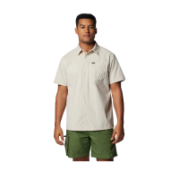 【Columbia 哥倫比亞】男款- Landroamer™超防曬UPF50防潑短袖襯衫-卡其(UAM17750KI/IS)