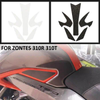 For Zontes ZT 310 R T 310R 310T ZT310R ZT310T Motorcycle Anti Slip Fuel Oil Tank Pad Side Knee Grip Decal Protector Sticker Pads