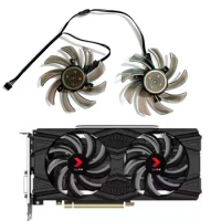 2 FAN Brand new 85MM 4PIN RTX2060 GPU fan for PNY GeForce RTX 2060 REVEL GTX1660SUPER GTX1660TI grap