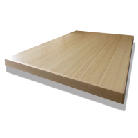 【麗得傢居】漂浮實木床架-6尺雙人加大床底(台灣製)