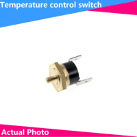 KSD301Temperature Switch Screw cap M4 40/45/50/55/60/65/70/75/80/85/90/100/110C/120/130/140/150C degrees Normal closed 10A 250V