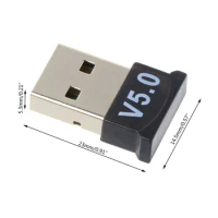 Bluetooth Receiver 5.0 Wireless Adapter USB Bluetooth Audio Dongle Sender for PC Computer Headphones for Laptop LMP9.X USB Trans