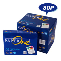 【PAPER ONE】80P A4 藍包 多功能紙/影印紙 (1箱5包)