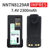 NNTN8129AR 7.4V 2300mAh IMPRES Li-Ion Battery for Motorola P8668 P8660 GP328D GP338D XPR7350 Two Way Radio Replacement Battery