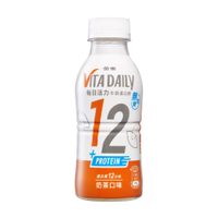 金車 VITA DAILY 每日活力牛奶蛋白飲-無加糖 (350ml/24瓶/箱)【杏一】