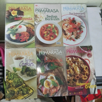 buku seri masak Femina Primarasa sandwich and wrap, hidangan serba oven, simple cookies, Five ingred