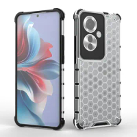 For OPPO Reno 11F Reno11 F Case Rugged Armor Luxury Honeycomb Shockproof TPU + PC Hybrid Back Cover For OPPO F25 PRO Phone Cases