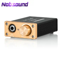 Nobsound Mini Class A Headphone Amplifier HiFi Desktop Stereo Audio Amp for K701/K702/Q701 High-impedance Headsets DC 5V Powered