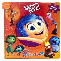 Original หนังสือนิทาน+จิ๊กซอว์ 5 ชิ้น Disney Inside Out 2 My First Puzzle Book - Jigsaw Puzzles for 