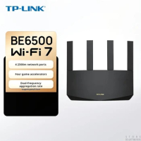 TP-LINK BE6500 Dual-band Wi-Fi 7 Wireless Router, 4*2.5G Port,Home Wireless Wall Penetration, TL-7DR6560 Mesh Version