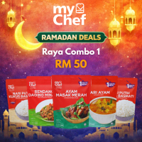 Daily WellnessMYCHEF RAMADAN- Raya Combo 1| 5 For RM50.00| Halal Ready To Eat Food| Healthy No MSG Q