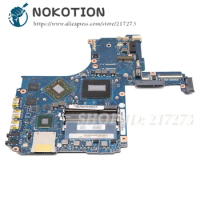 NOKOTION For TOSHIBA Satellite P50-C P55T P55T-B laptop motherboard I7-4720HQ CPU R9 M265X GPU H000075410 VG20SQG 20CQG MB