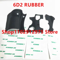 NEW 6D2 6DM2 6DII Body Rubber Front Grip + Rear + Left Side Cover For Canon 6D Mark II / 2 / M2 / Mark2 Camera Spare Part