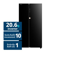โตชิบา ตู้เย็น ไซด์ บาย ไซด์ รุ่น GR-RS780WI-PGT(22) ขนาด 20.6 คิว สีดำ