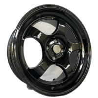 Wholesale Full Painted Black Bronze 15 16 17 Inch Wheel Alloy Rims For Cars