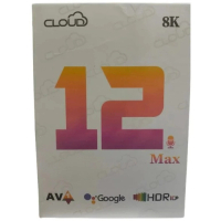 雲盒子 Cloud Box 12 MAX 8K 網絡電視盒 香港行貨