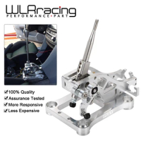 WLR Billet Shifter Box Assembly For 03-07 Accord CL7 CL9 &amp; 04-08 TSX &amp; TL Gear Shift Knob Shifter Replacement WLR-PDZ002