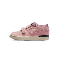 【NIKE 耐吉】AAF88 Low Air Alpha Force 男鞋 粉白色 麂皮 復古 運動 休閒鞋 FJ4184-600