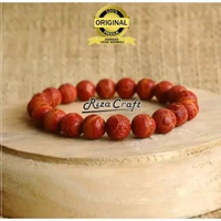 Gelang Batu Alam Marjan Merah ASLI Natural Original Pria Wanita Cowok Cewek Keren