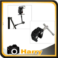 Large Super Clamp Works magic arm for Articulating Magic arm Monitor Flash Camera LED Video Light