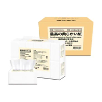 friDay 獨家【JingFeng 淨風】日系國產抽取式衛生紙(200抽x12包x4袋/箱)