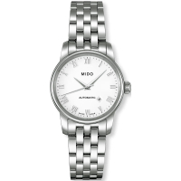 【MIDO 美度】官方授權 簡約機械鋼帶手錶(M76004261)