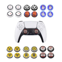 Silicone Thumb Stick Grip Cap Joystick Cover For Sony PS5 PS4 PS3 Xbox One/360 Slim Series X/S Switch Pro Games ThumbStick Case