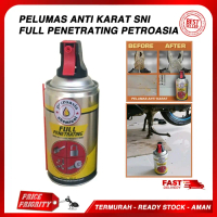 Pelumas Anti Karat WD PETROASIA Penetrating Cleaner Korosi SNI Baut Karat Mampet Motorcycle Multifun