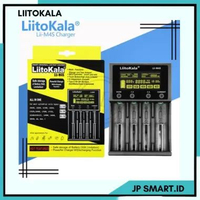 Liitokala LII-M4S 4 Slot Baterai Pengisi Daya Model Lcd Display Smart Universal Baterai Charger Adap