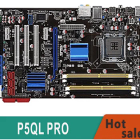 P43 P5QL PRO Computer Motherboard LGA 775 DDR2 16G Desktop Mainboard SATA II PCI-E 2.0 X16