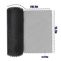 Plastic Wire Mesh Fence Fencing & Netting Solution Versatile 300*40cm Animal Cage Fence Hexagonal Fe