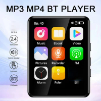 8GB MP3 Player Bluetooth Walkman 2.4 Inch Touchscreen Portable Mp3 Music Player With Speaker FM Radio Recording EBook